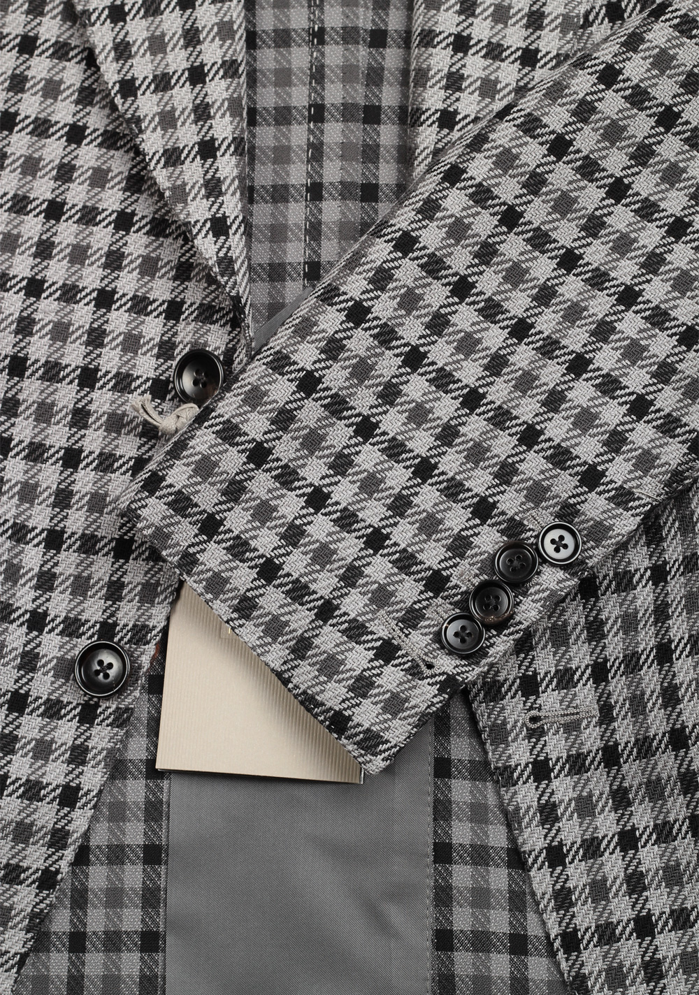 TOM FORD Atticus Gray Checked Suit Size 46 / 36R U.S. – image 4