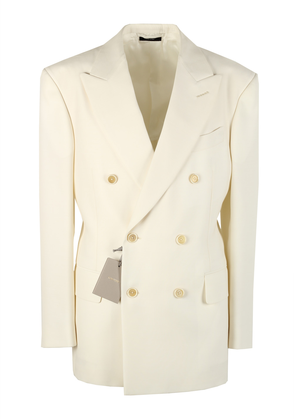 TOM FORD Atticus Off White Sport Coat Size 46 / 36R U.S.