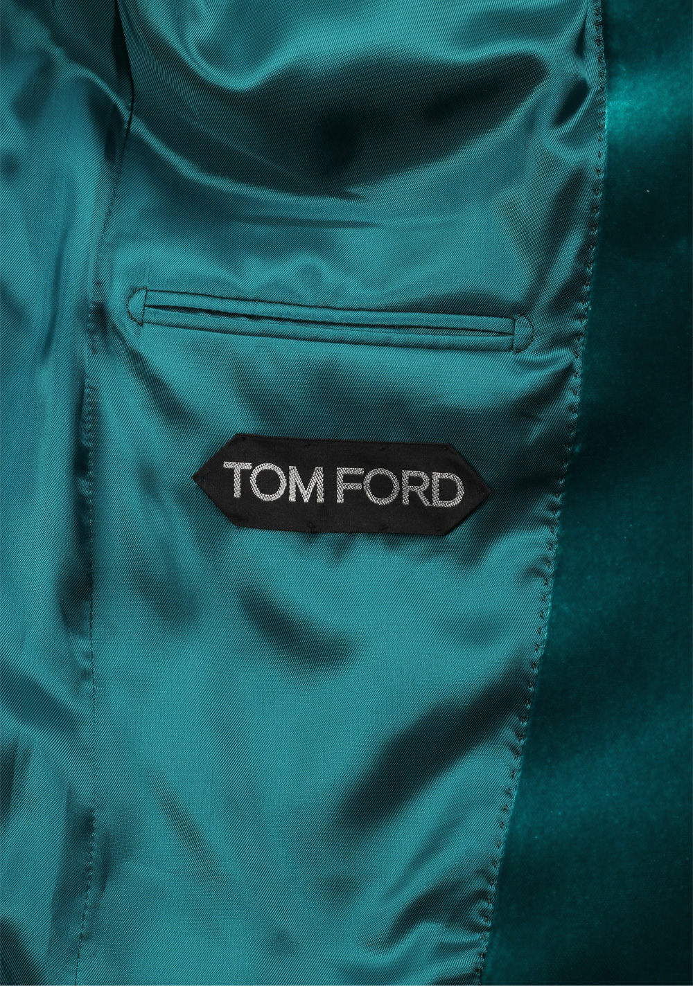 TOM FORD Basic Double Velvet Teal Tuxedo Dinner Jacket – image 7