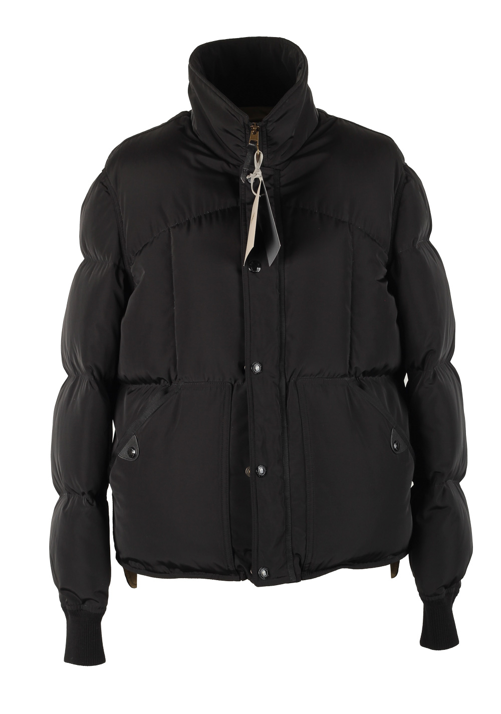 TOM FORD Black Padded Jacket Coat Size 48 / 38R U.S. Outerwear