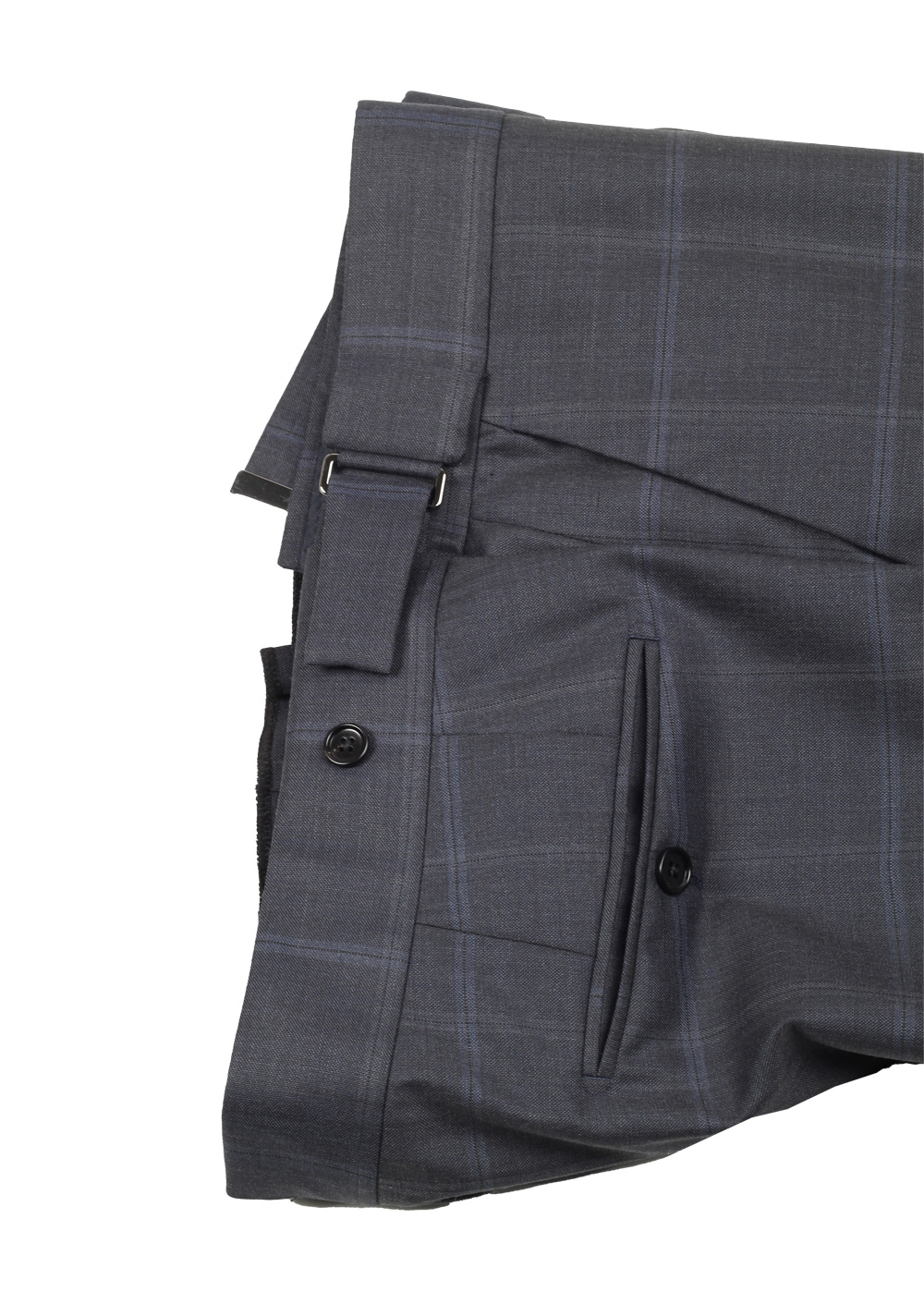 TOM FORD Atticus Wool Checked Blue Suit Size 54 / 44R U.S. – image 8