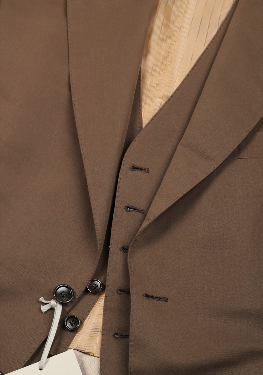 TOM FORD Windsor Brown 3 Piece Solid Suit Size 54S / 44S U.S. – image 2