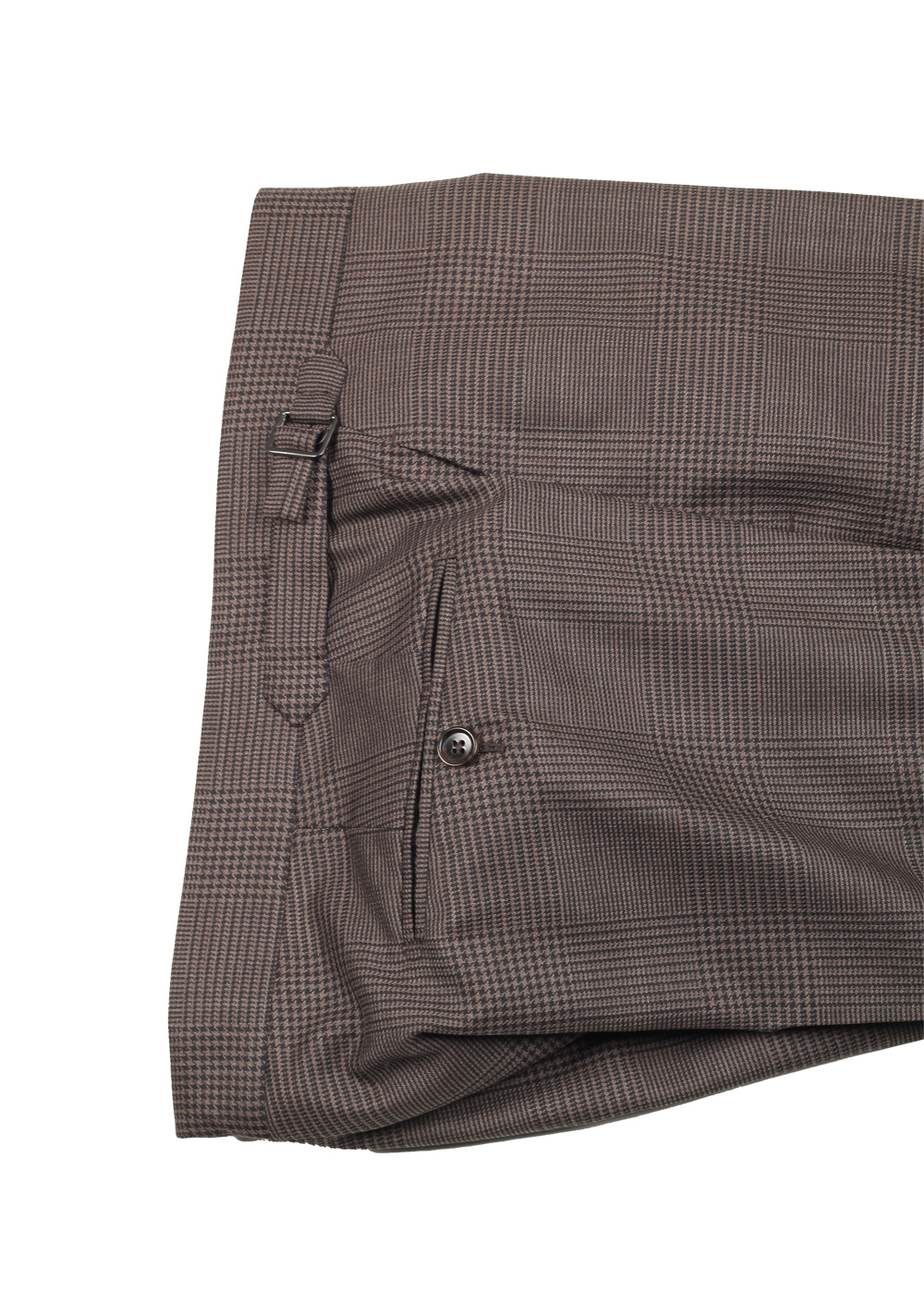 TOM FORD Windsor Brown 3 Piece Checked Suit Size 54S / 44S U.S. – image 8