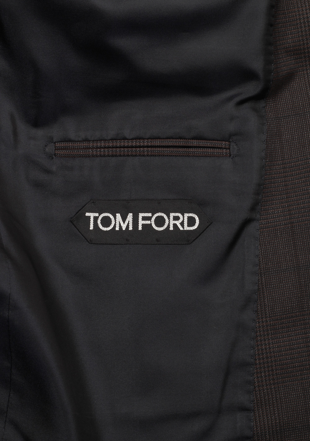 TOM FORD Windsor Brown 3 Piece Checked Suit Size 54S / 44S U.S. – image 7