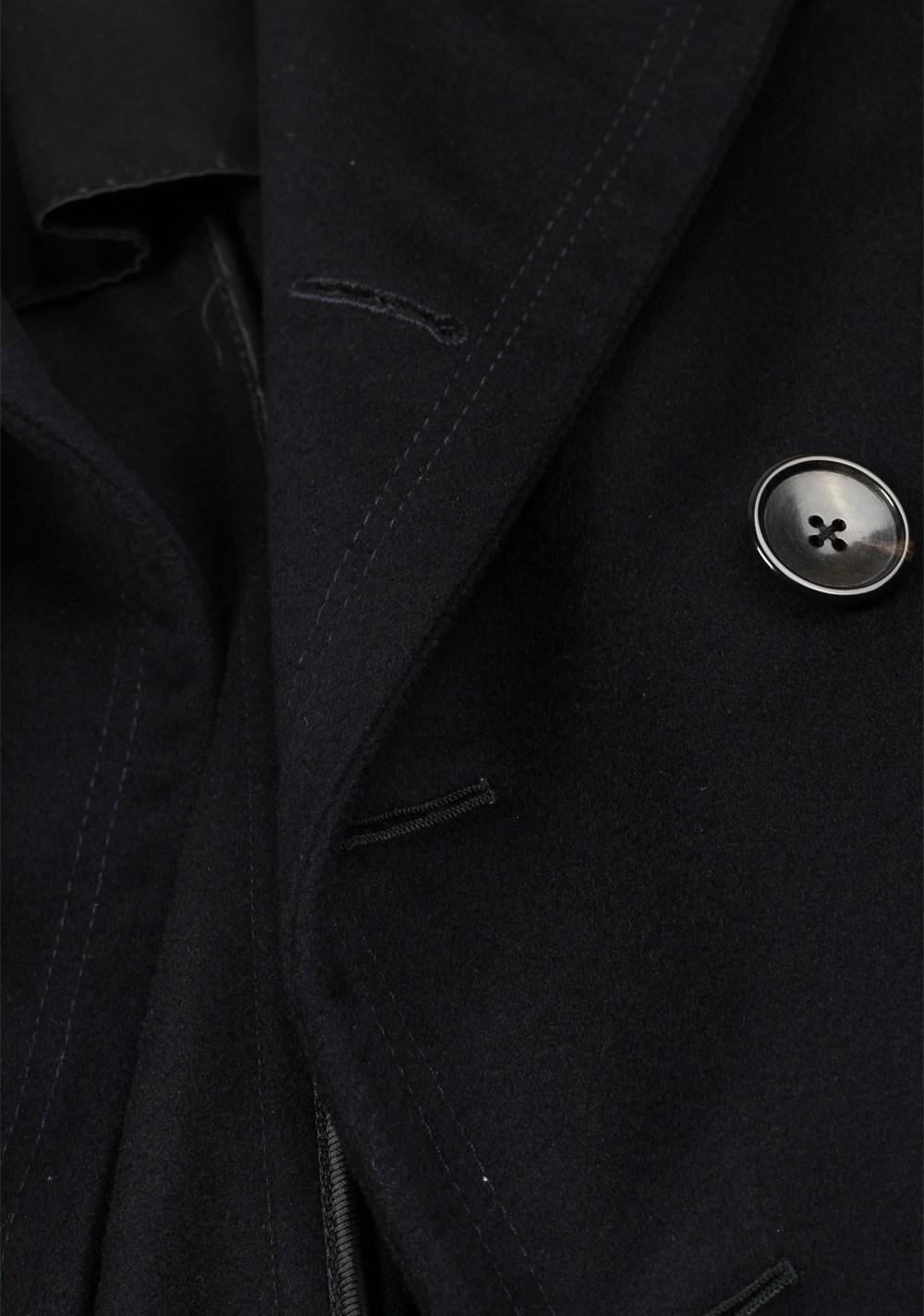 TOM FORD Blue Wool Double Breasted Coat 54 / 44R U.S. – image 4