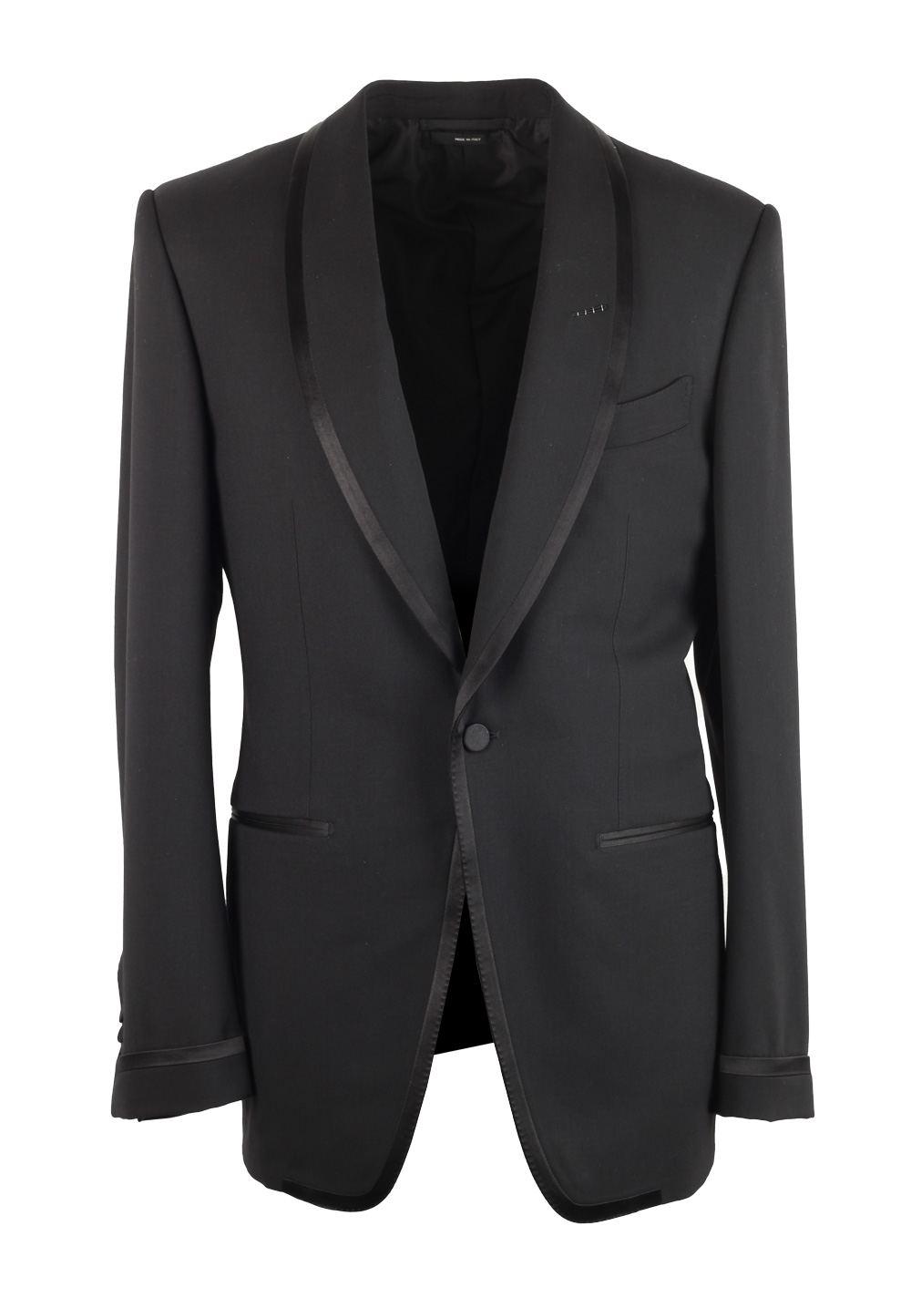 TOM FORD Shelton Black Cocktail Dinner Jacket Size 48 / 38R U.S.