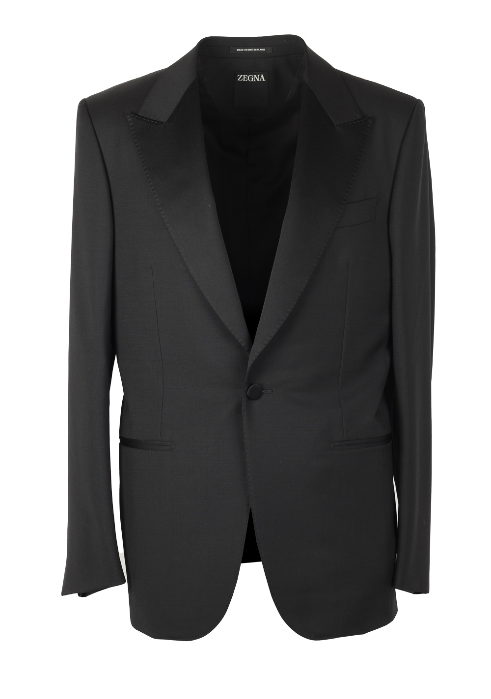 ZEGNA Sartorial Black Tuxedo Size 48 / 38R U.S.