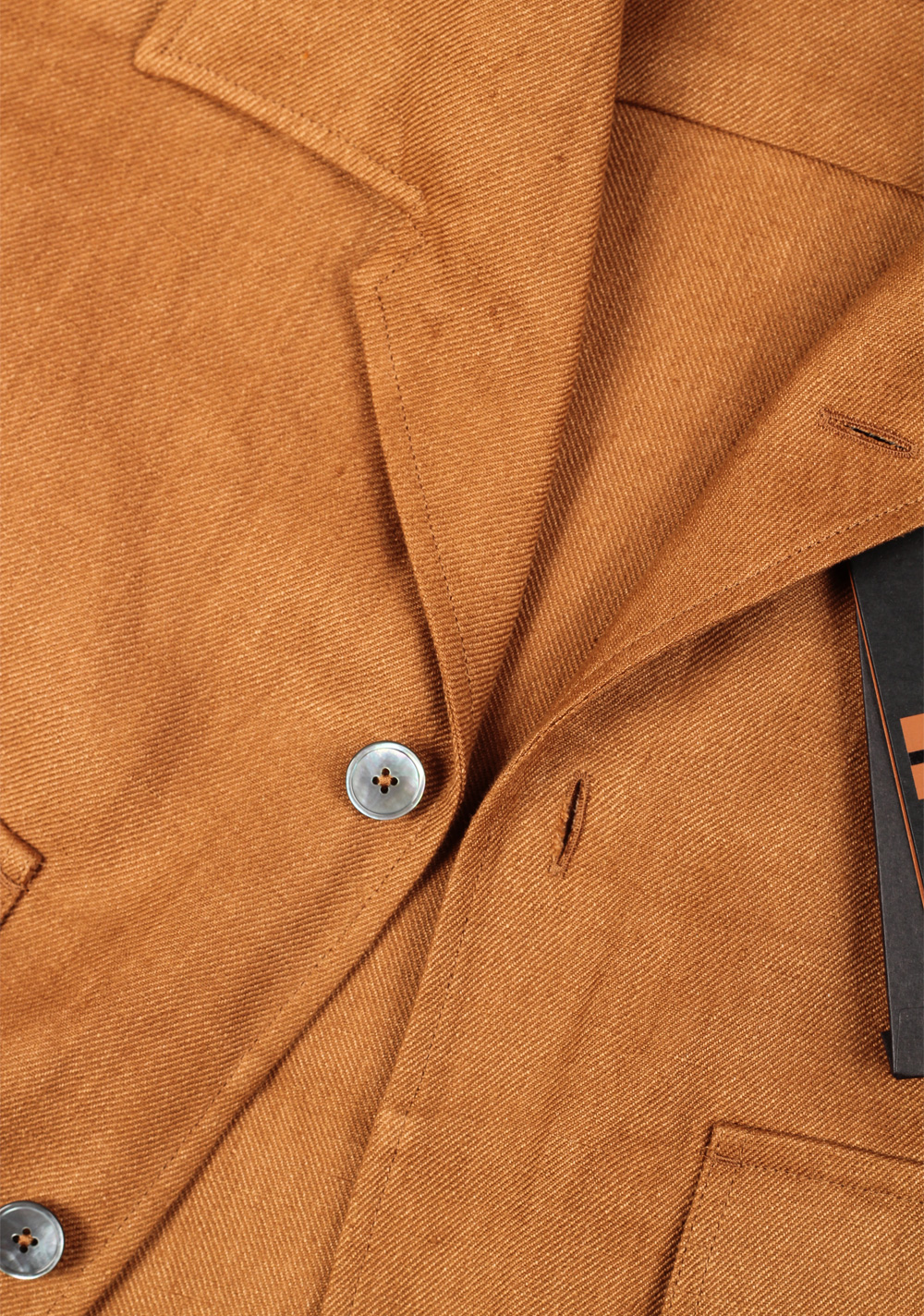 ZEGNA Oasi Lino Brown Overshirt – image 2