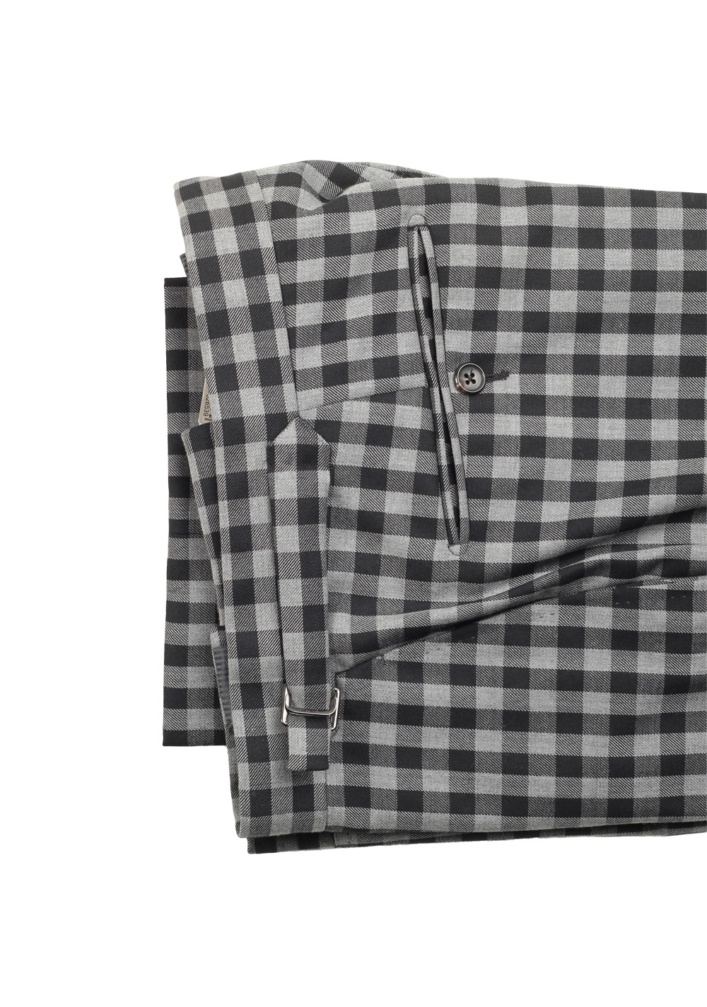 TOM FORD Buckingham Gray Double Breasted Suit Size 48 / 38R U.S. in Wool – image 8