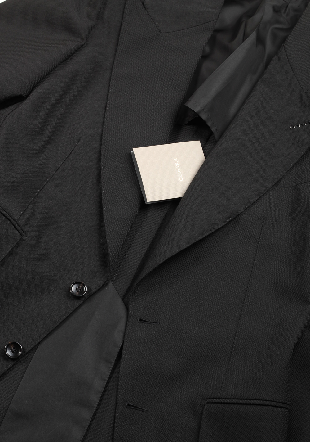 TOM FORD Atticus Black Suit Size 46 / 36R U.S. – image 2