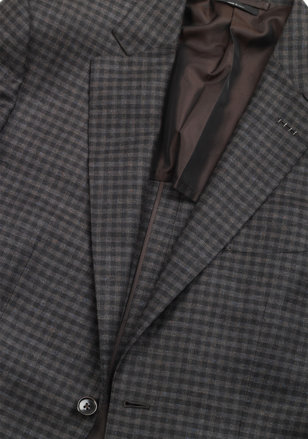 TOM FORD O’Connor Gray Checked Suit Size 48 / 38R U.S. – image 2