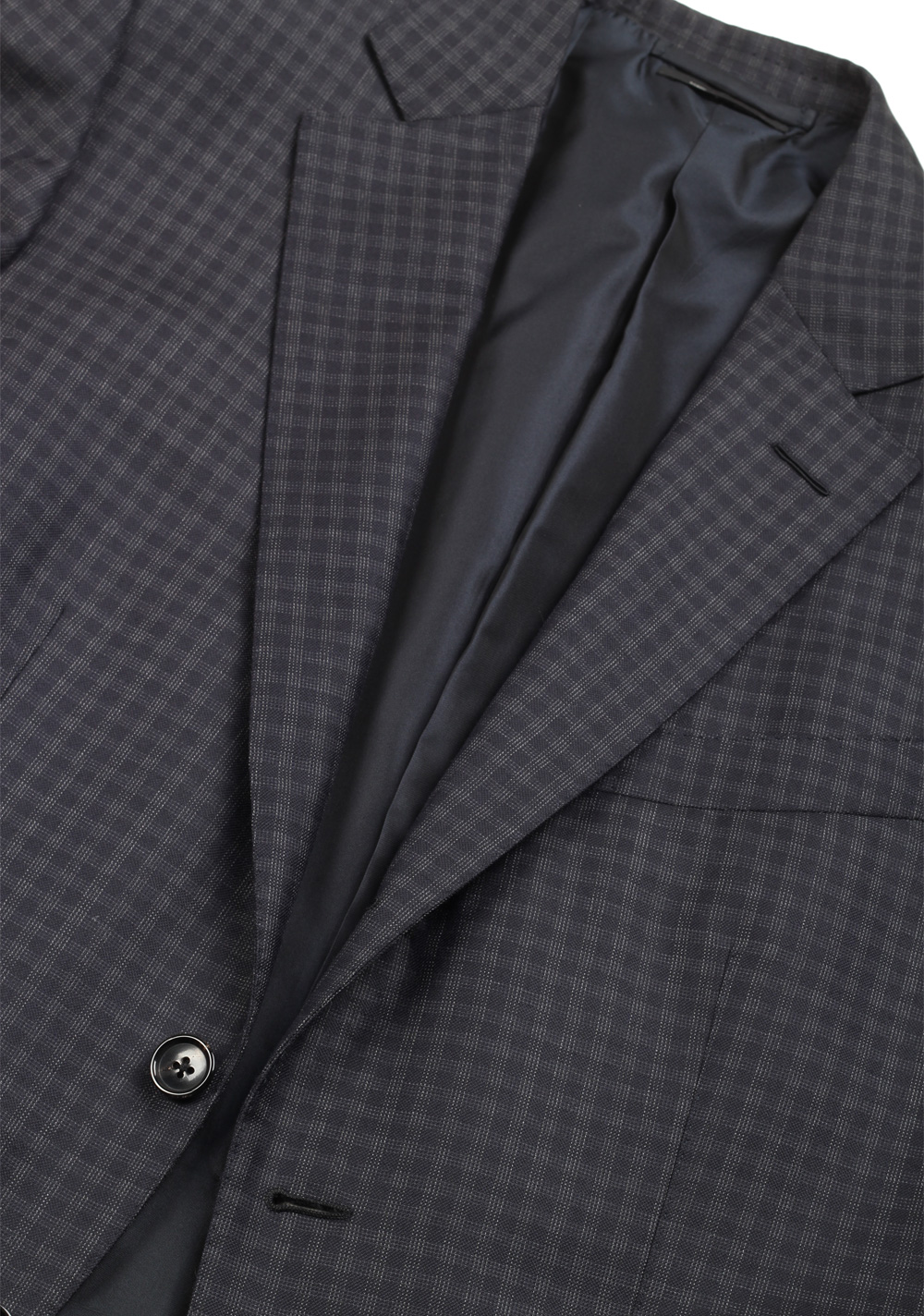 TOM FORD O’Connor Checked Blue Sport Coat Size 48 / 38R U.S. Fit Y – image 2