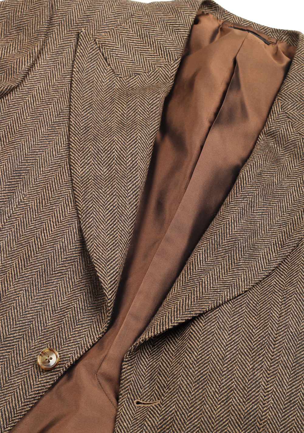 TOM FORD Atticus Brown Solid Sport Coat Size 46 / 36R U.S. in wool – image 2