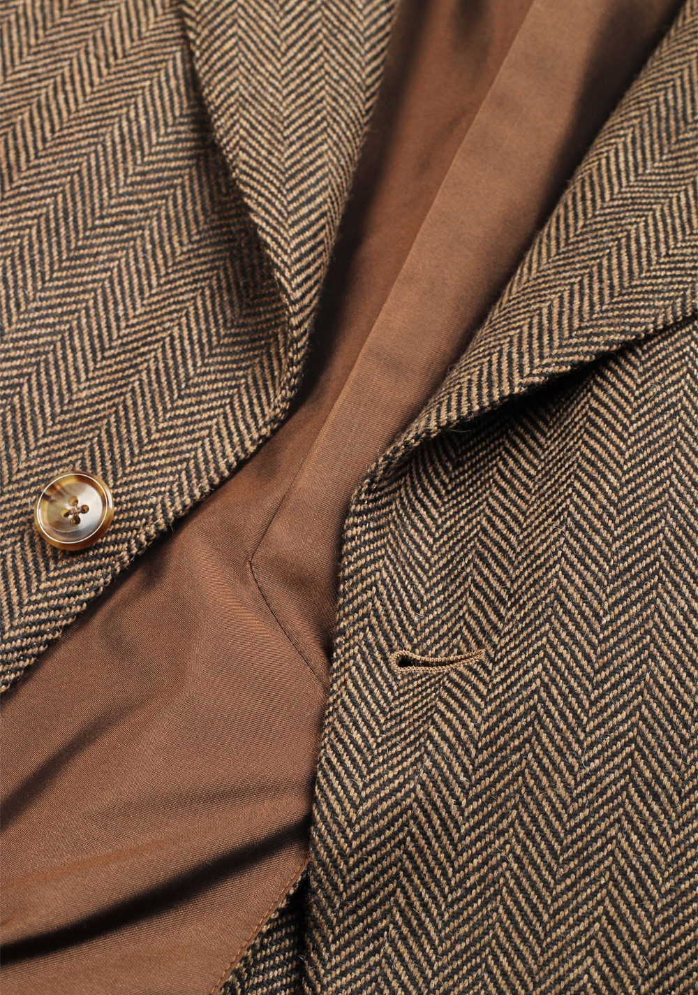 TOM FORD Atticus Brown Solid Sport Coat Size 46 / 36R U.S. in wool – image 3