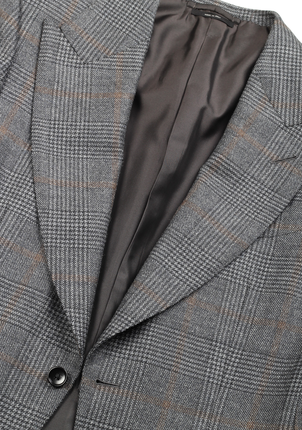 TOM FORD Gray Checked Sport Coat Size 46 / 36R U.S. in Mohair – image 2