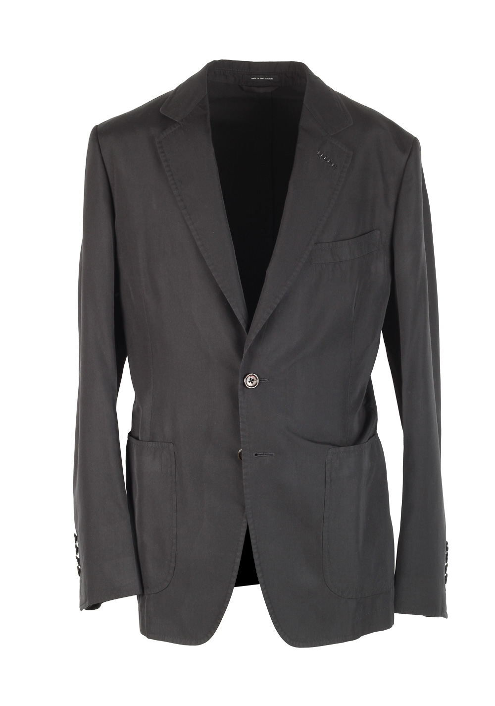 TOM FORD O’Connor Black Sport Coat Size 48 / 38R U.S. In Silk