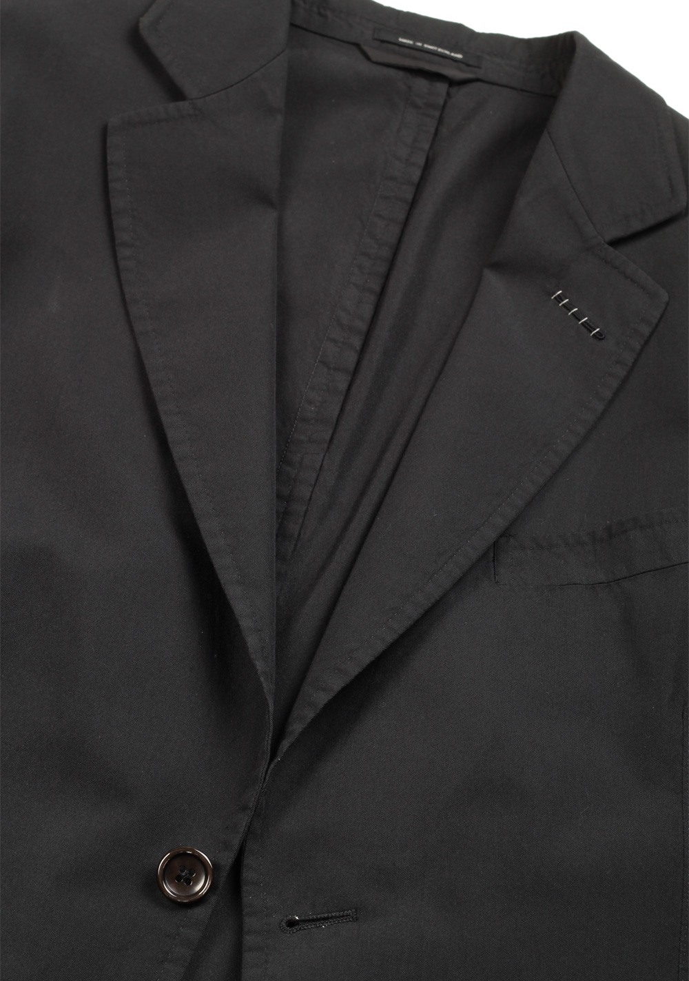TOM FORD O’Connor Black Sport Coat Size 48 / 38R U.S. In Silk – image 2