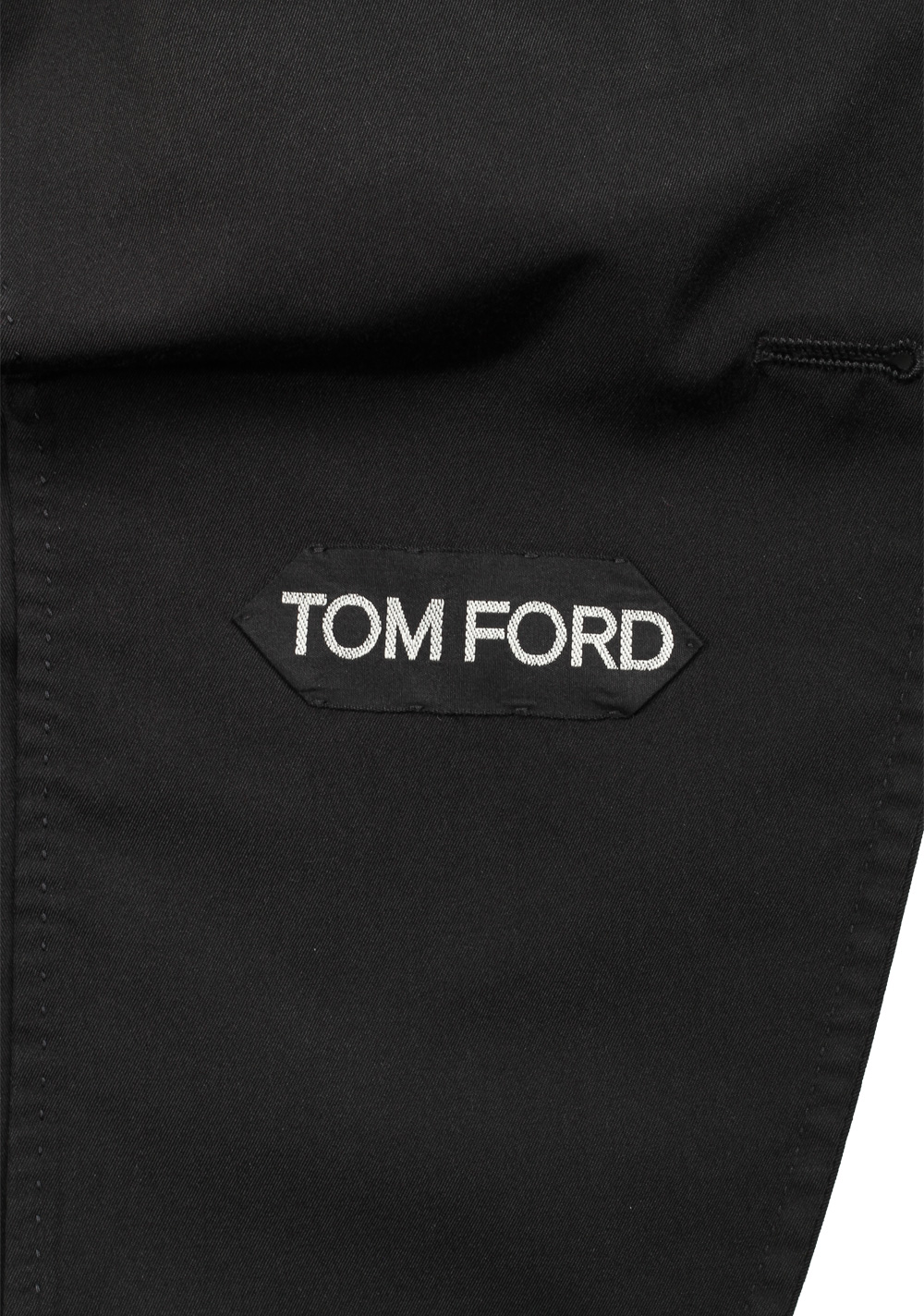 TOM FORD O’Connor Black Sport Coat Size 48 / 38R U.S. In Silk – image 7