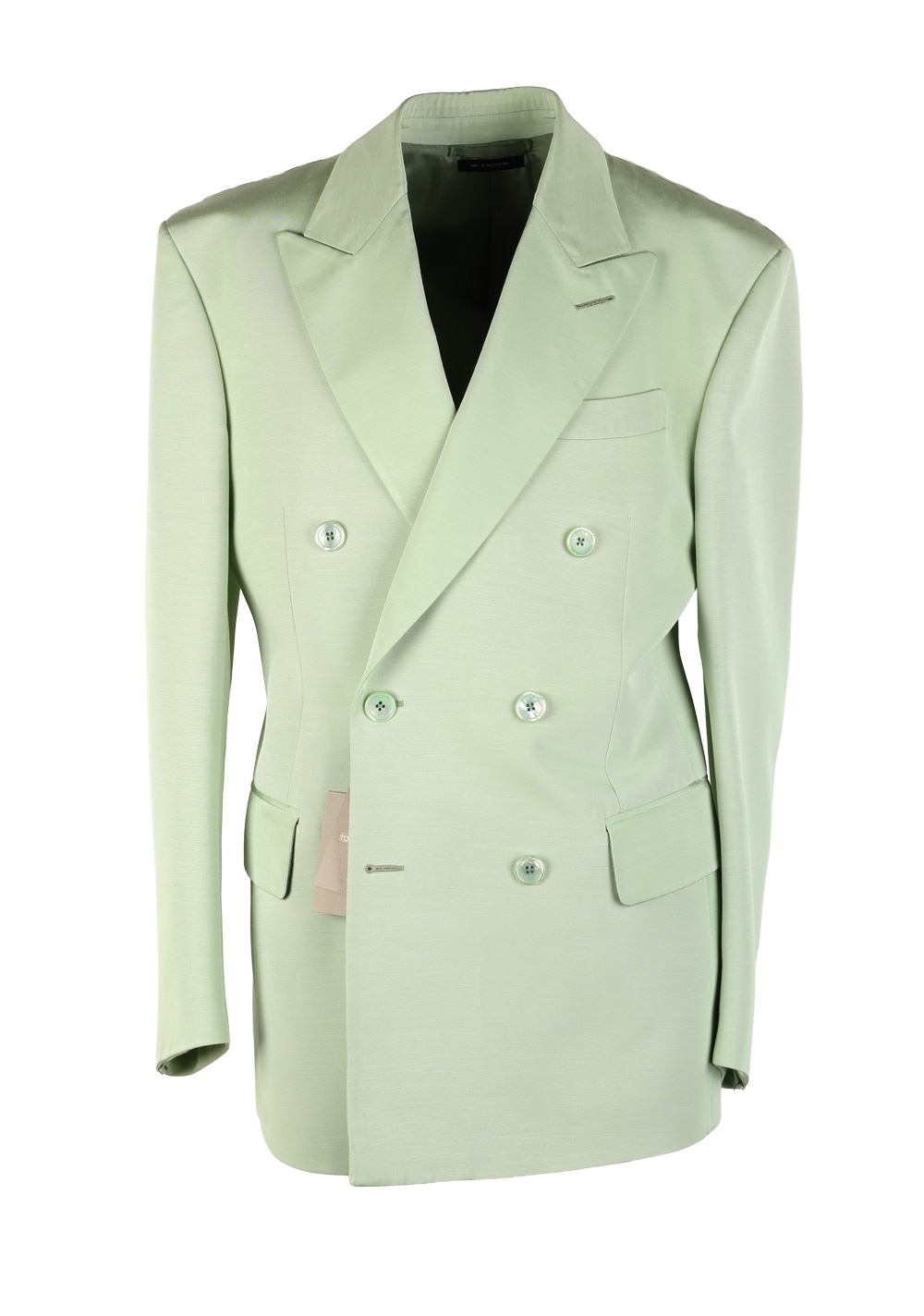 TOM FORD Dyllan Green Double Breasted Sport Coat