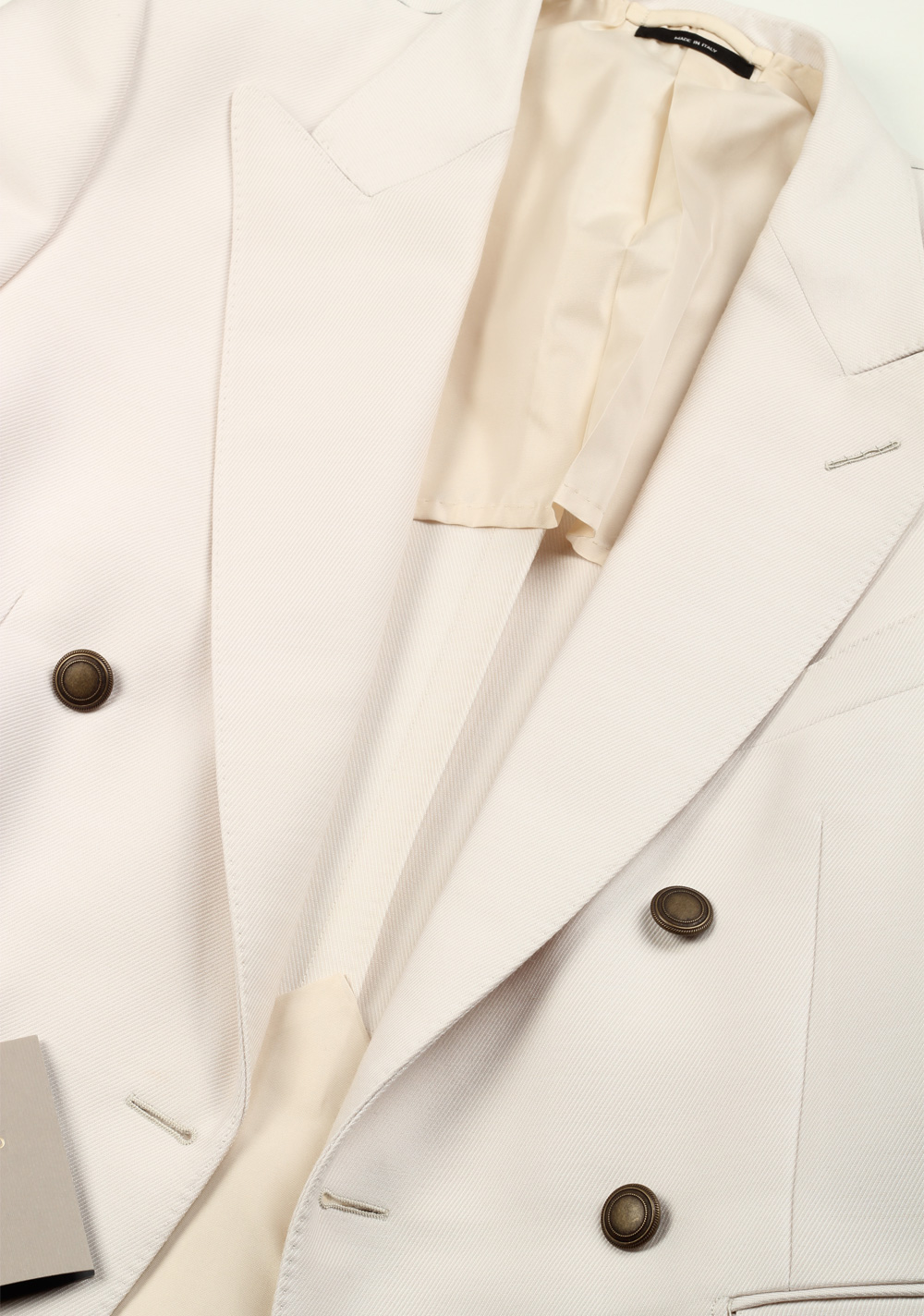 TOM FORD Atticus Double Breasted Off White Sport Coat – image 2