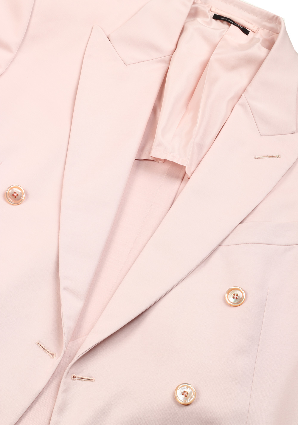 TOM FORD Cooper Double Breasted Pink Sport Coat Size 48 / 38R U.S. – image 2