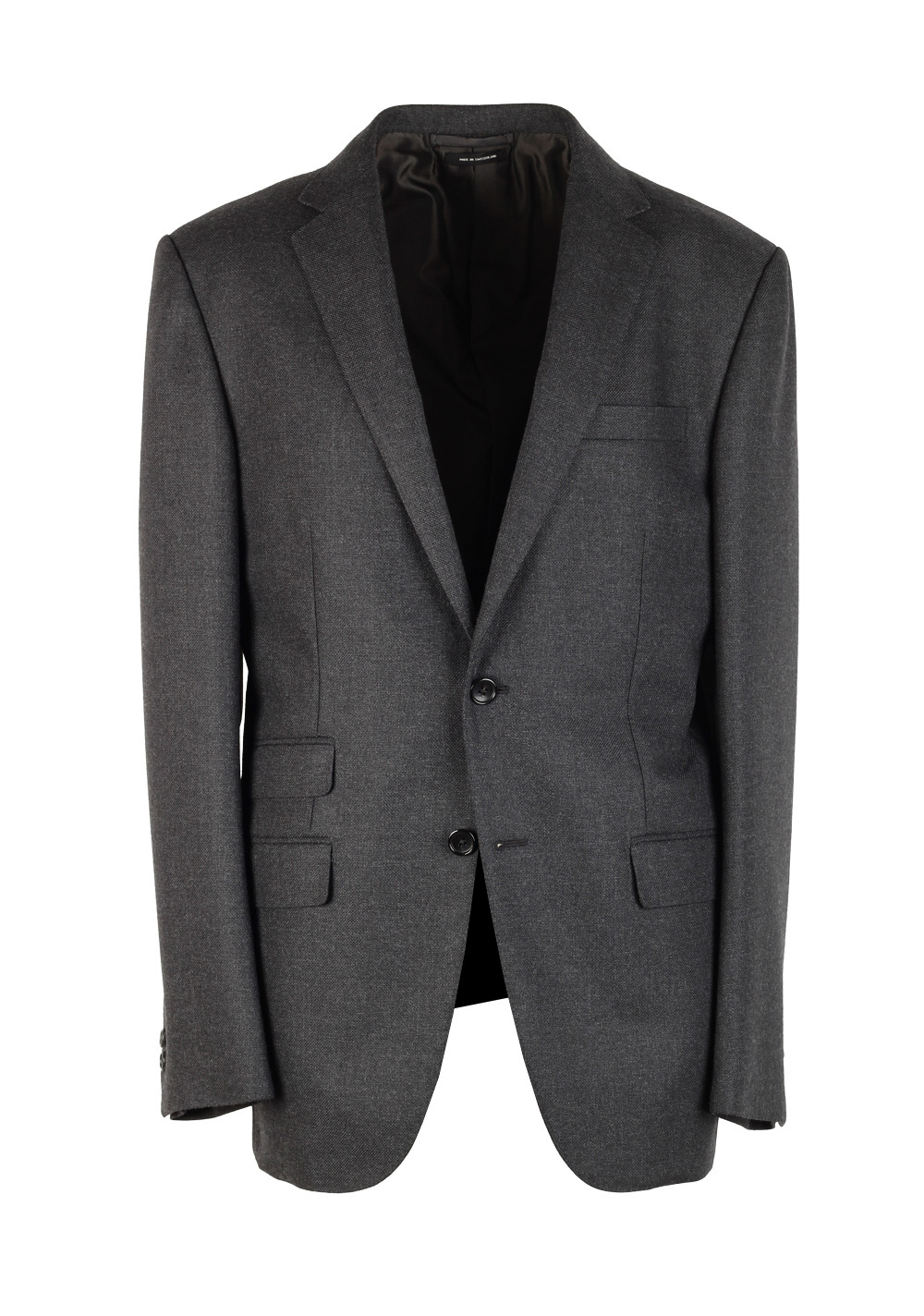 TOM FORD Windsor Solid Gray Sport Coat Size 48 / 38R U.S. in wool