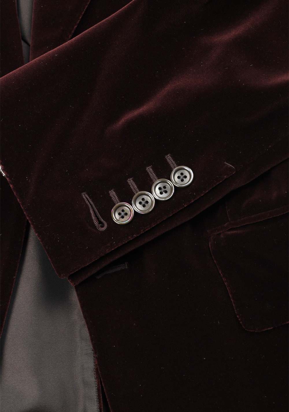 TOM FORD Wetherby Burgundy Sport Coat Size 48 / 38R U.S. – image 4