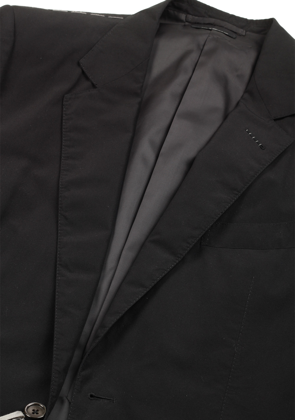 TOM FORD O’Connor Solid Black Sport Coat Size 48 / 38R U.S. in silk – image 2