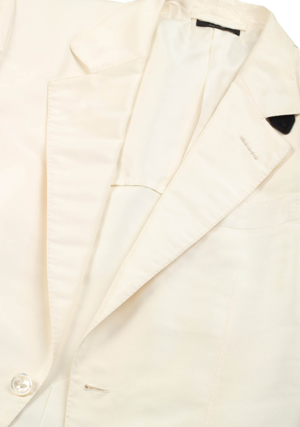 TOM FORD Atticus Off White Sport Coat Size 46 / 36R U.S. in silk – image 2