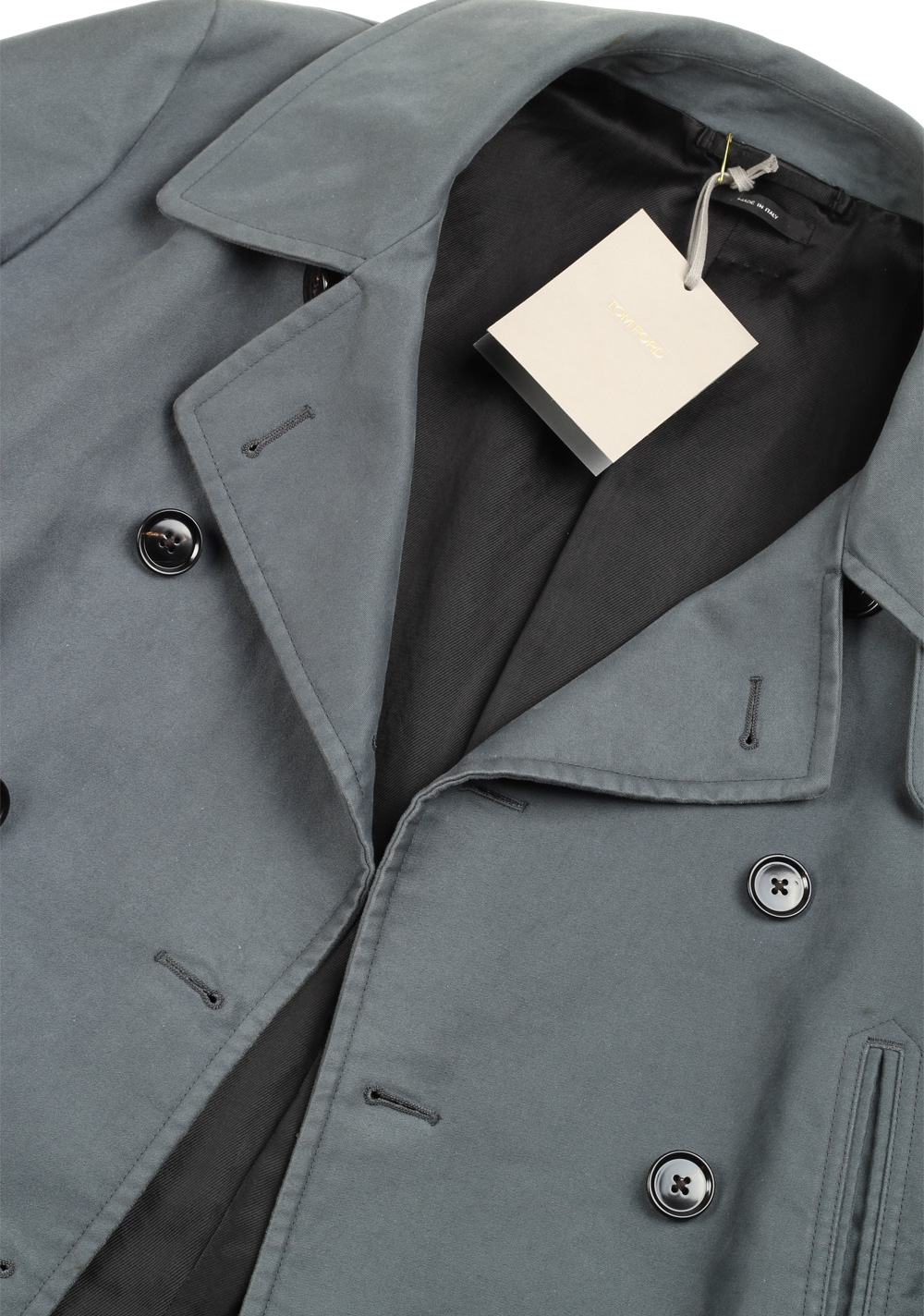 TOM FORD Petrol Double Breasted Coat 48 / 38R U.S. – image 2