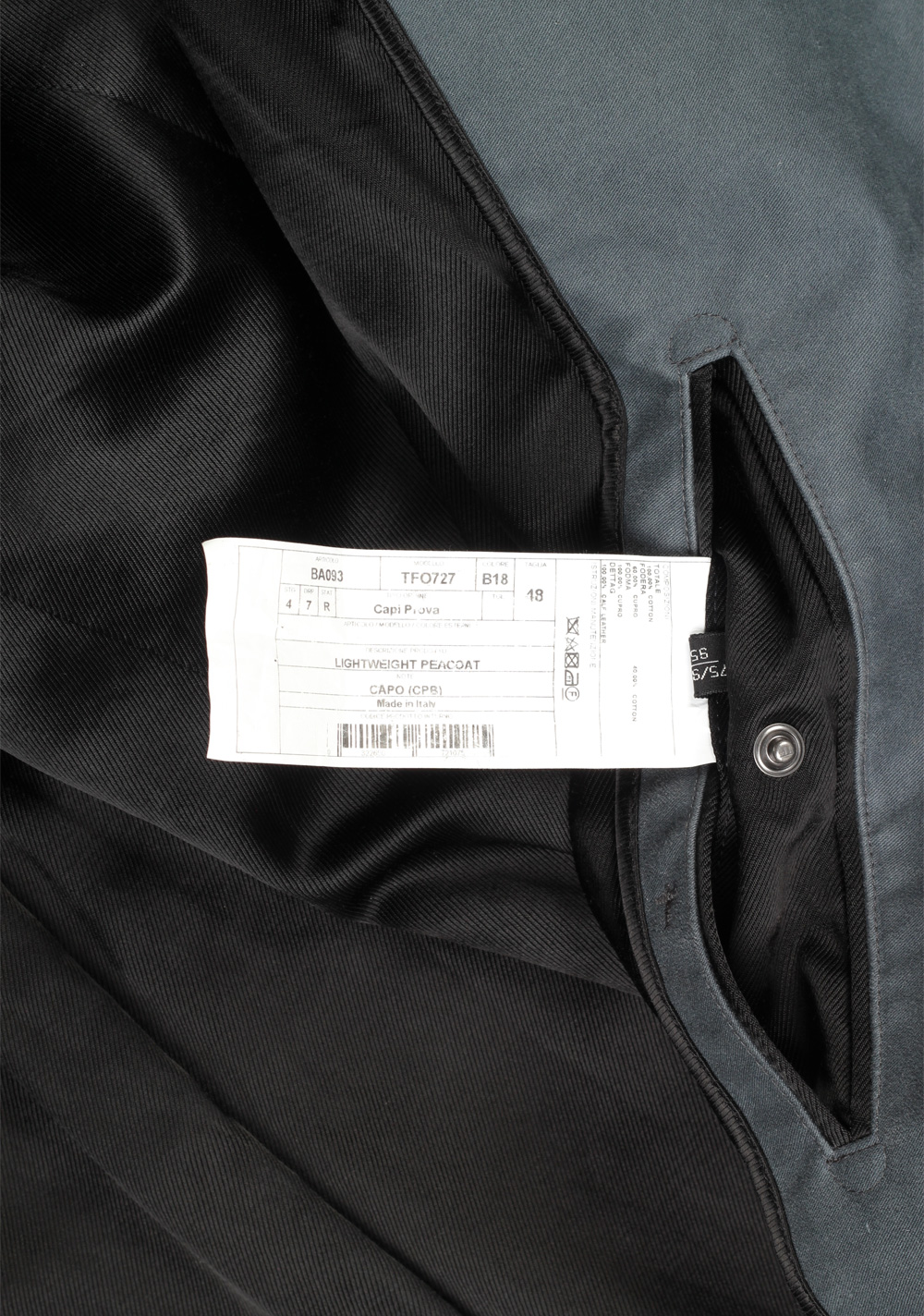 TOM FORD Petrol Double Breasted Coat 48 / 38R U.S. – image 6