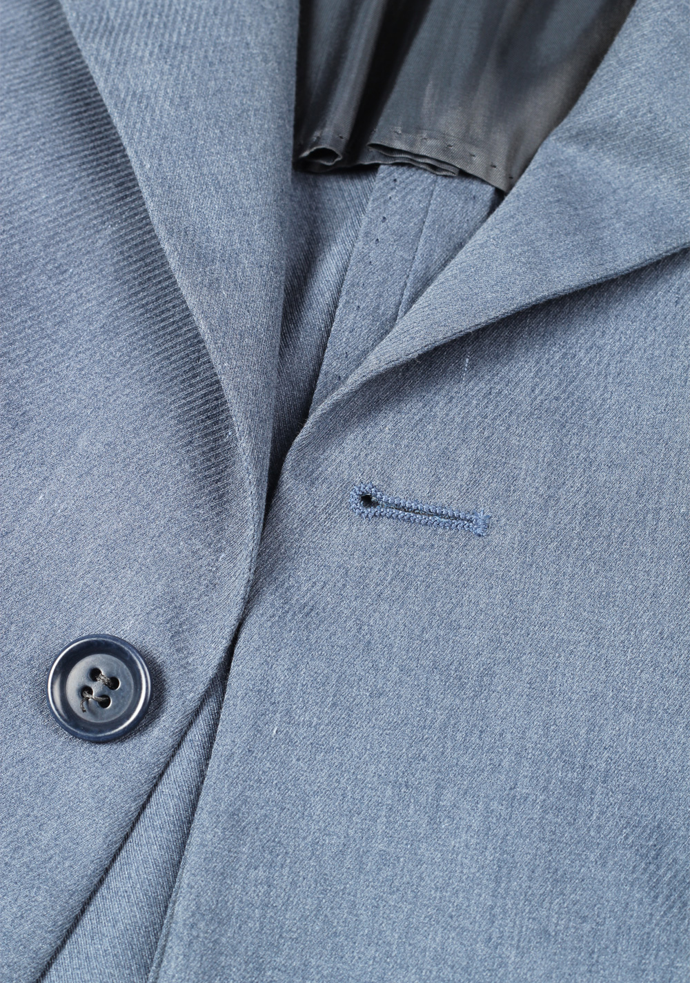 ZEGNA Blue Striped Suit Size 54 / 44R U.S. – image 3