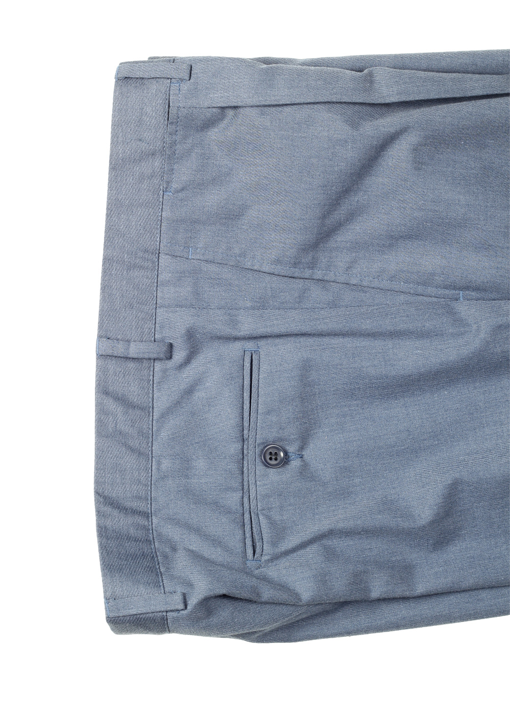 ZEGNA Blue Striped Suit Size 54 / 44R U.S. – image 7