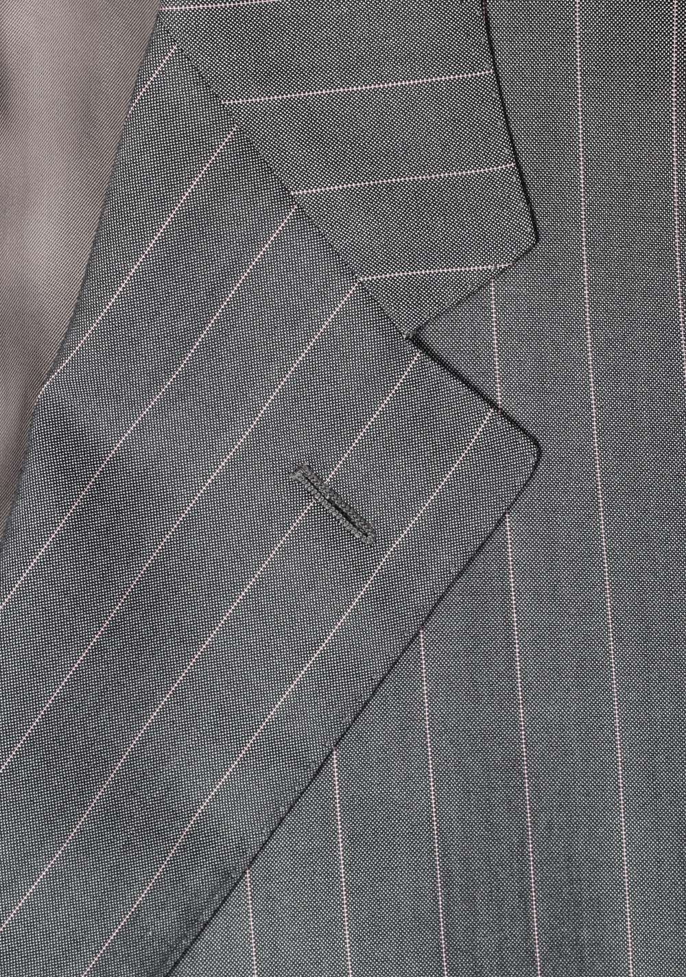 Corneliani Gray Striped Wool Silk Suit Size 54 / 44R U.S. – image 5