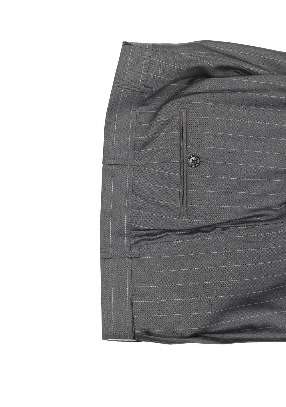 Corneliani Gray Striped Wool Silk Suit Size 54 / 44R U.S. – image 7