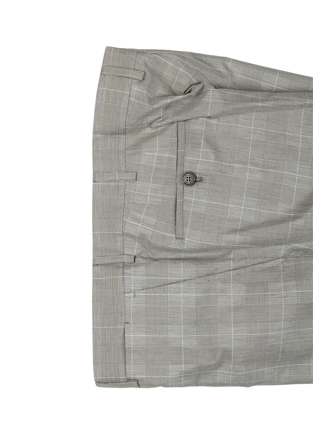 Valentino Gray Checked Suit Size 56 / 46R U.S. – image 8