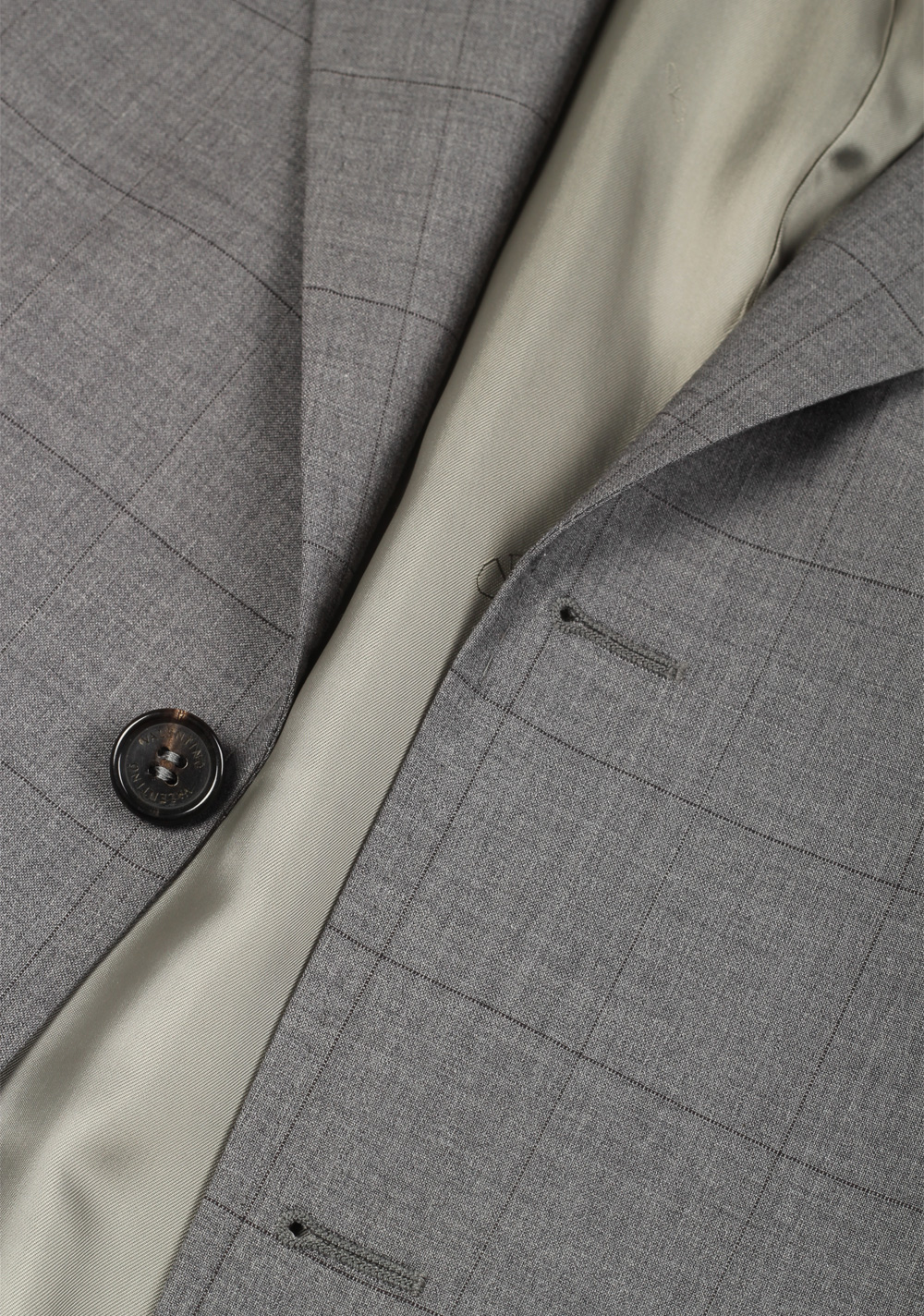 Valentino Gray Checked Suit Size 50 / 40R U.S. – image 3