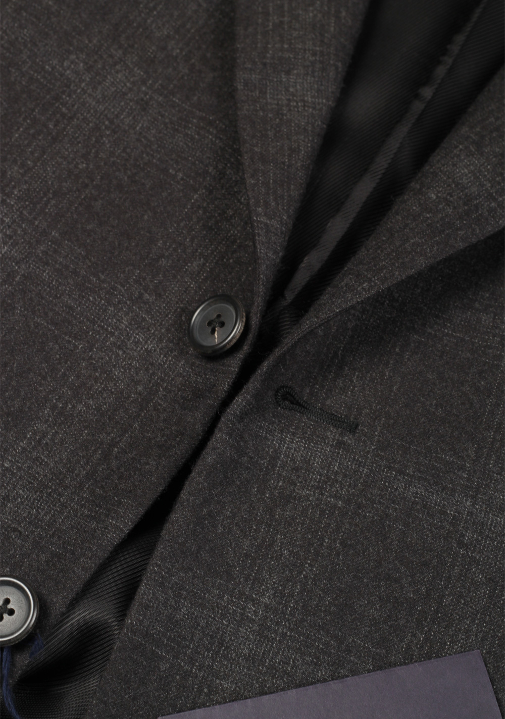 Prada Gray Checked Wool Cashmere Suit Size 54L / 44L U.S. – image 3