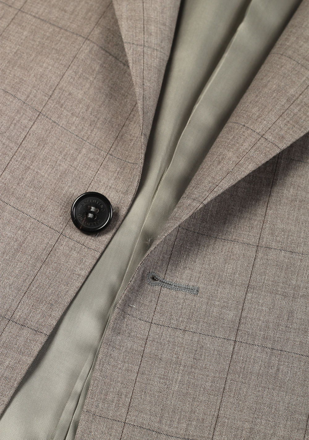 Valentino Gray Checked Suit Size 54 / 44R U.S. – image 3