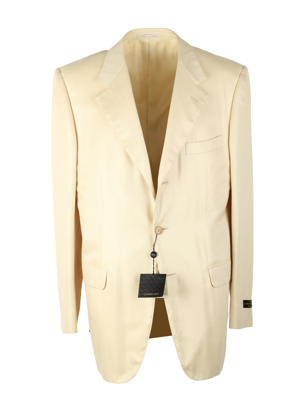 Corneliani Vanilla Sport Coat Size 52 / 42R U.S. in bamboo