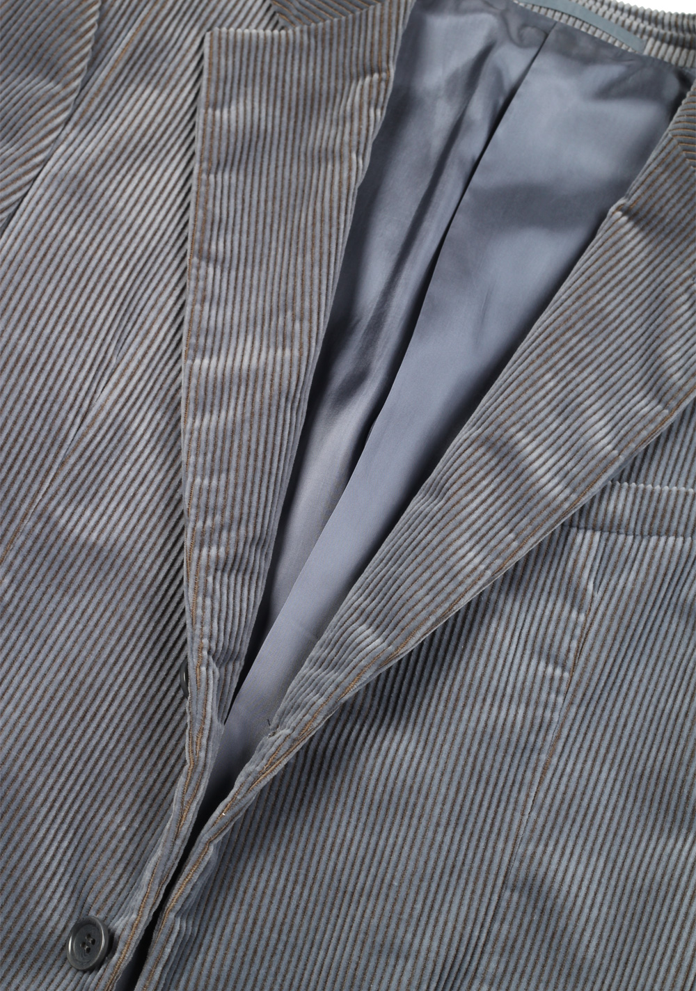 Armani Collezioni Blue Striped Sport Coat Size 50 / 40R U.S. in Cotton – image 2