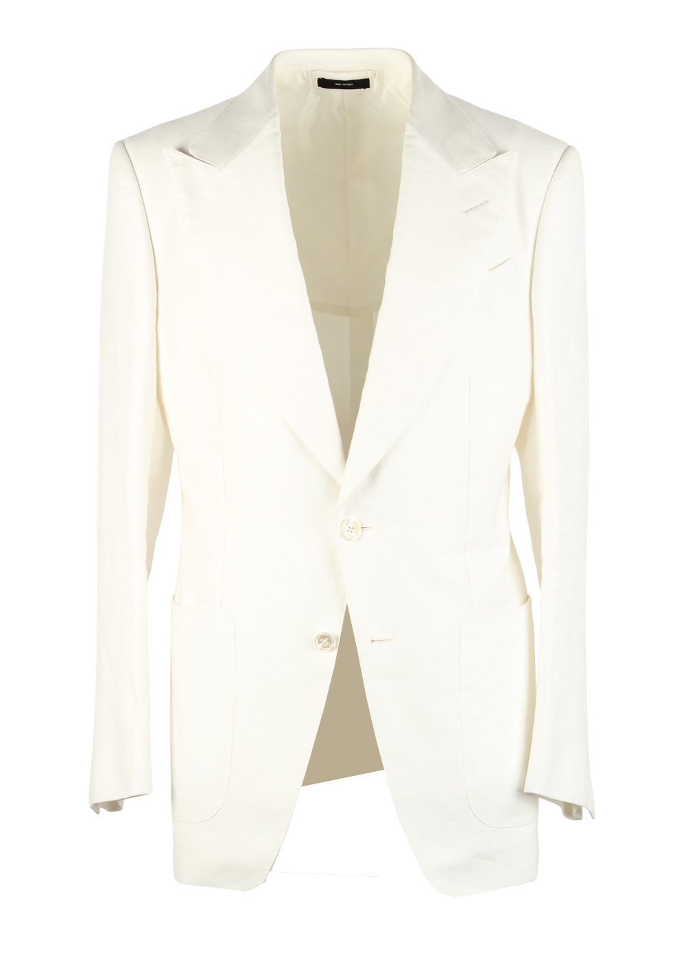 TOM FORD Atticus White Sport Coat Size 46 / 36R U.S.