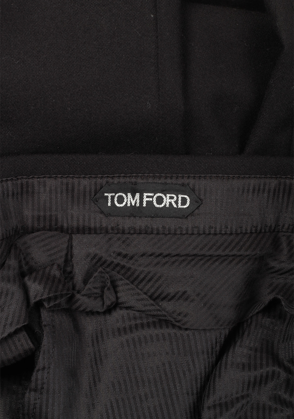 TOM FORD Black Trousers Size 56 / 40 U.S. in Wool – image 3