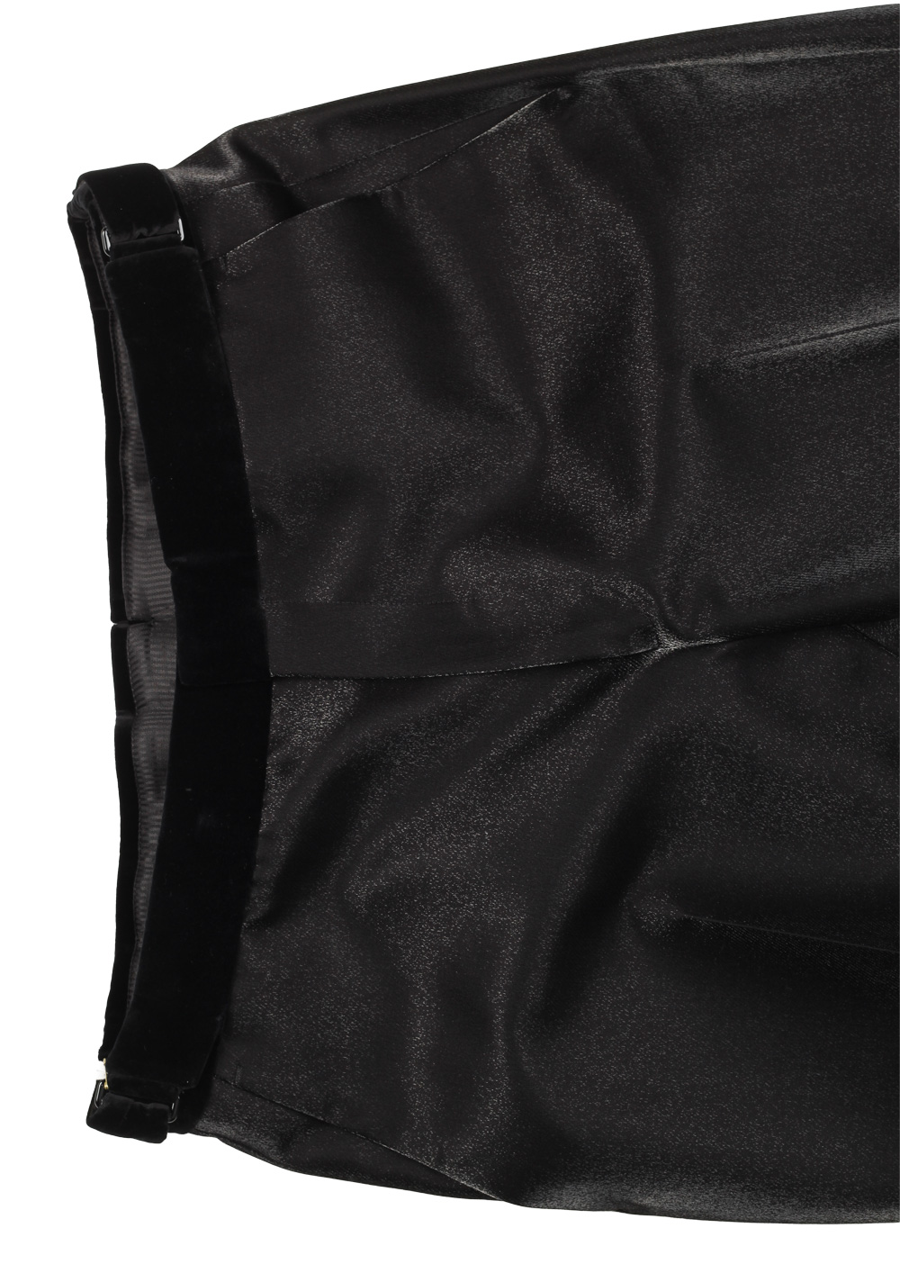 TOM FORD Black Cocktail Tuxedo Trousers Size 52 / 36 U.S. – image 2
