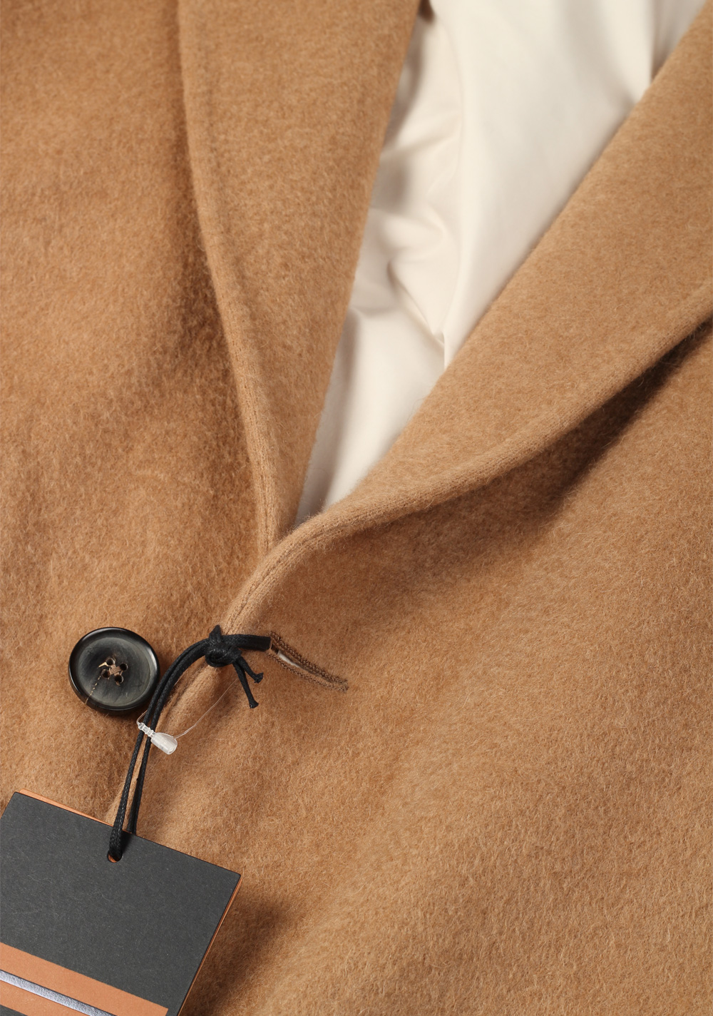 ZEGNA Jerseywear Camel Coat Size 54 / 44R U.S. – image 3
