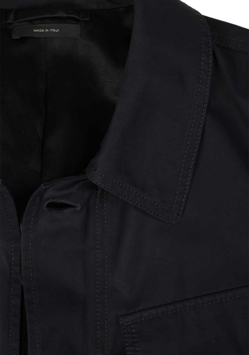 TOM FORD Blue Lined Overshirt Jacket in Cotton – image 5