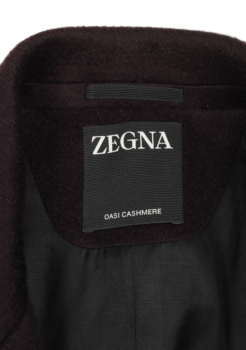 ZEGNA Oasi Cashmere Boysenberry Overcoat Size 56 / 46R U.S. – image 8