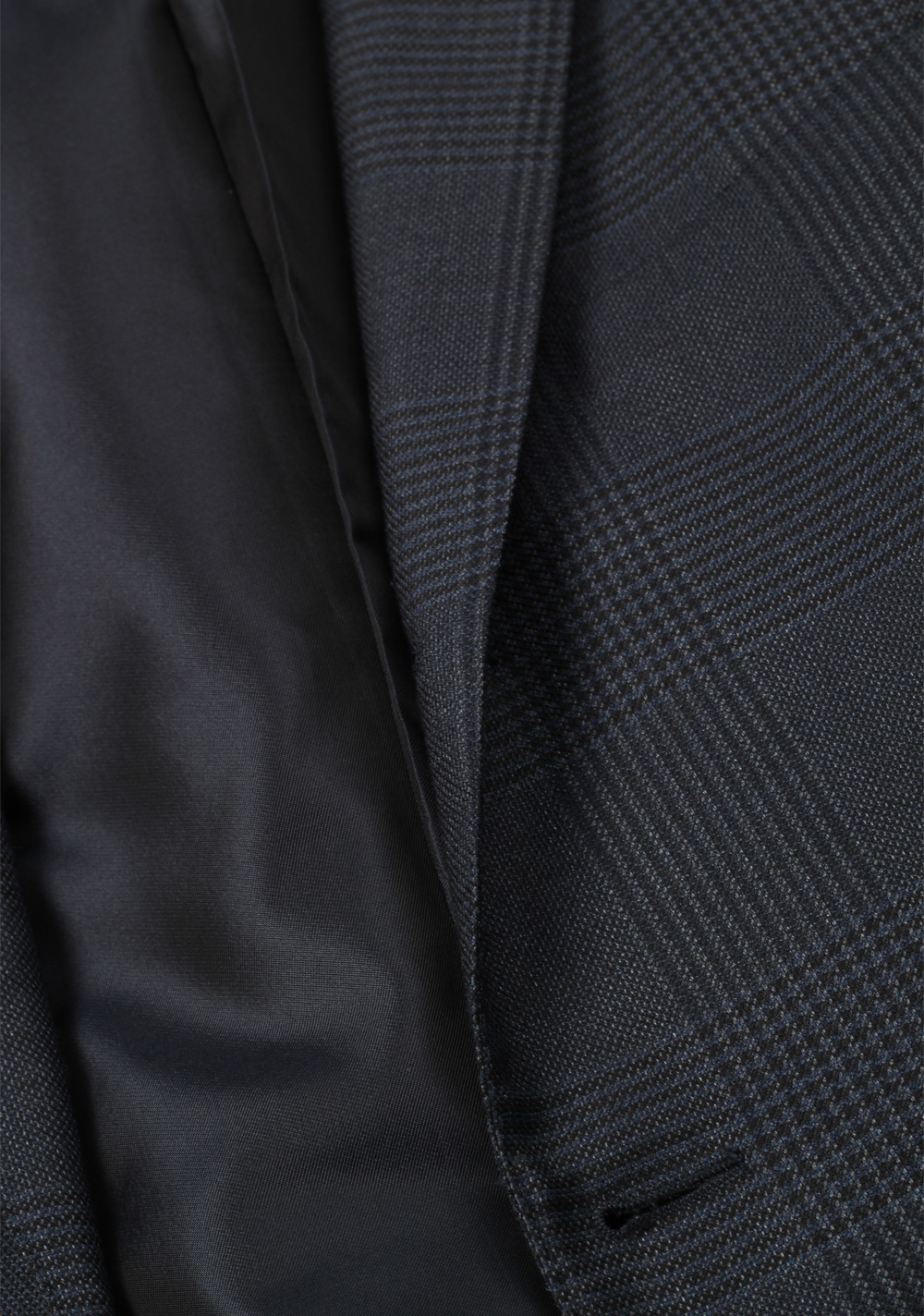 TOM FORD O’Connor Wool Silk James Bond Checked Blue Suit – image 3