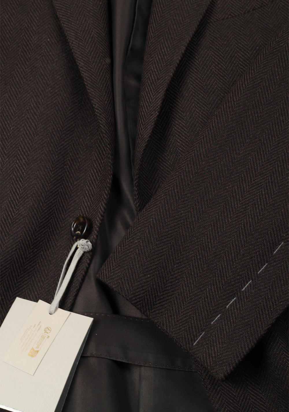 TOM FORD O’Connor Brown Herringbone Mohair Blend Suit – image 4