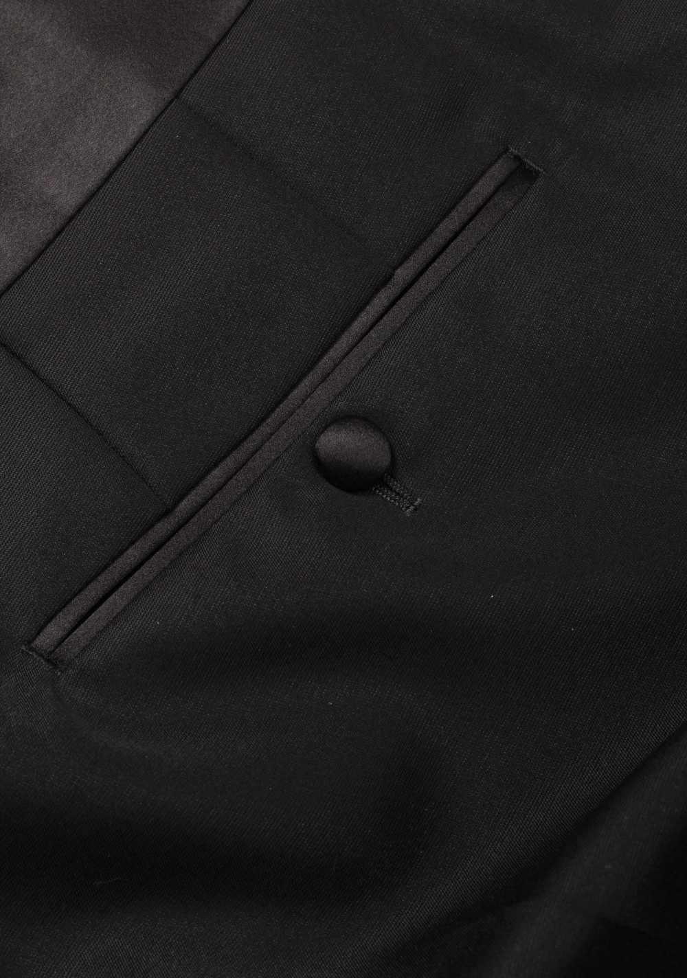 TOM FORD Black Mohair Blend Cocktail Tuxedo Trousers Size 56 / 40 U.S. – image 4